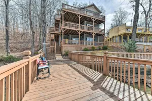 Image of Lakefront Lexington House with Spacious Deck!