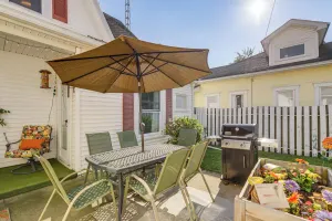 Image of Walkable Group Getaway w/ Bikes in West Liberty!