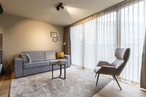 Image of Lush Penthouse With Balcony