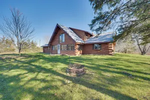 Image of Secluded Log Cabin < 1 Mi to Munger State Trail!