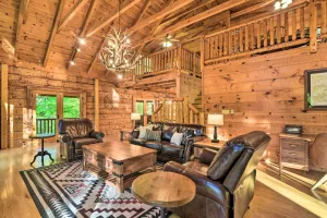 Image of Serene Lewisburg Lakefront Retreat with Dock