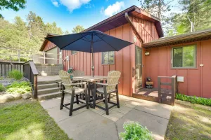Image of Grill and Fire Pit Waterfront Cameron Retreat!