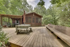 Image of Peaceful Carrollton Retreat w/ Deck & Fire Pit!