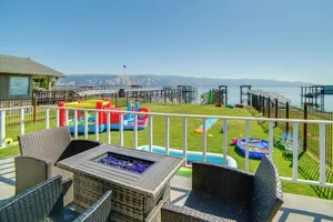 Image of Hot Tub, Views & Dock! Playful Home on Clear Lake