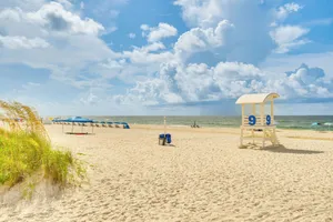 Image of Gulf Shores Condo with Pool Access Steps to Beach!