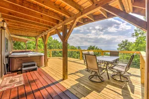 Image of Mountain View Cabin w/ Hot Tub: 27 Mi to Asheville