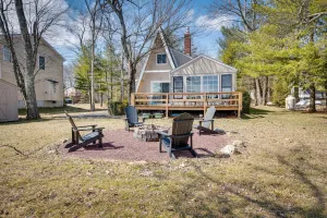 Image of Dock and Sunroom Waterfront Home Near Kalahari!