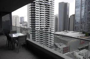 Image of iconic World Square Apartment Sydney City
