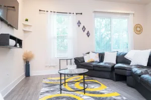 Image of Elegant 3BR Home Family & Business Friendly Near Downtown with Free Parking, WFH, & Wi-Fi