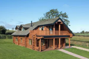 Image of Traditional Scandinavian/north American Log Home