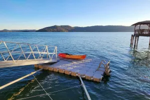 Image of Lakefront Retreat with Dock, Paddle Boards and Kayaks!