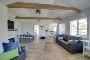 Image of Stylish Grass Lake Retreat - Steps to Park!