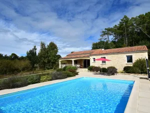 Image of Holiday Home in Montclera With Sunny Garden, Playground Equipment and Private Pool