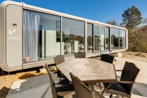 Image of 8 Mi to Lake Access: Futuristic Capsule Hideaway!