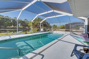 Image of Port Charlotte Canal-front Home w/ Private Pool!