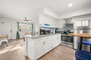 Image of Deluxe King Condo Updated Suite by the Beach!