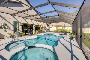 Image of Palm Coast Paradise: Pool, Spa & Outdoor Kitchen