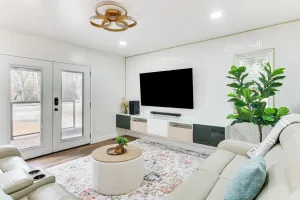 Image of 6 Mi to Spectrum Center: Spacious Getaway w/ Deck