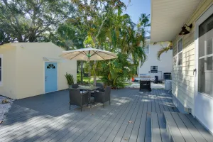 Image of Ozona Studio with Shared Deck - Steps to Gulf!