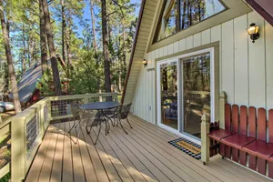 Image of A-Frame Cabin with Deck and Grill in Pinetop!