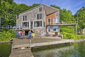 Image of Waterfront DeRuyter Home with Private Dock!