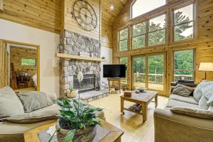 Image of Stunning Riverfront Retreat in Northern Michigan!
