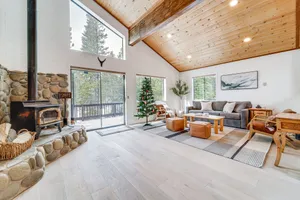 Image of Updated Tahoe Donner Cabin w/ Golf Course Views!