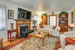 Image of Walk to Detroit Zoo: Home w/ Sunroom & Patio!