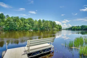 Image of Private Hot Tub Riverfront Escape in Shawano