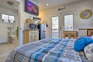 Image of Central Elmont Studio w/ Great Outdoor Space!