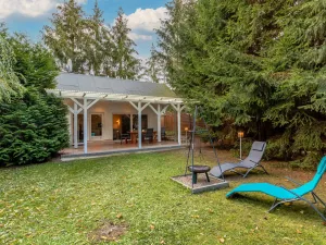 Image of Holiday Home With Covered Terrace and Fireplace in Parchim