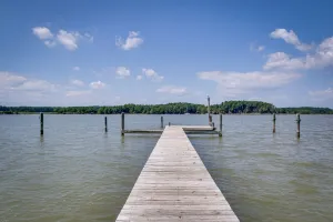 Image of Waterfront Cambridge Gem with Hot Tub, Pool and Dock!