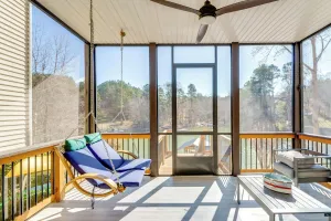 Image of 2 Kayaks: Lakefront Lookout Shoals Getaway!