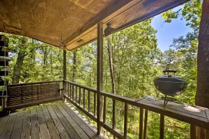 Image of Secluded Studio 1 mi to Thorncrown Chapel