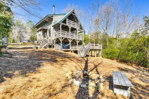 Image of 3 Mi to Dtwn Clayton: Cabin w/ Trail Access!