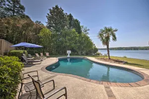 Image of Impeccable Home with Dock and Pool on Lake Wateree!