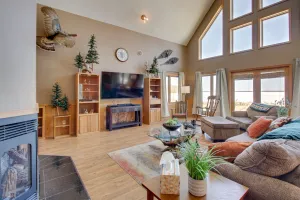 Image of Lakefront Grand Rapids Vacation Rental w/ Dock!