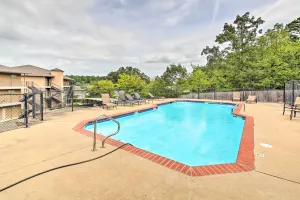 Image of Balcony and Boat Slip Lakefront Unit in Hot Springs