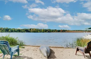 Image of Lakefront Orion Twp Home with Fire Pit and Kayak!
