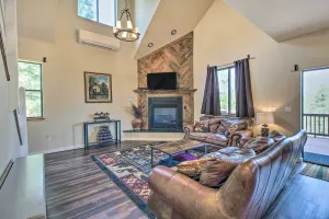 Image of Serene Cabin: Coconino Nat'l Forest View!