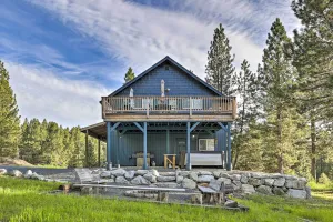 Image of Private Cascade Cabin with Hot Tub and Fire Pit!