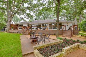 Image of Lakefront Enchanted Oaks Retreat with Dock