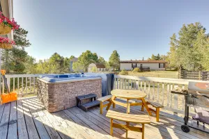 Image of 2023010592 Fairplay Home w/ Hot Tub & Fireplace!