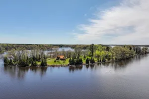Image of Cabin on Private Island Less Than 6 Mi to Sand Valley Golf