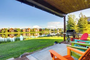 Image of Modern Pagosa Springs Home with Deck on Village Lake