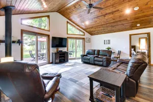 Image of Merrifield Vacation Rental with Dock and River Access
