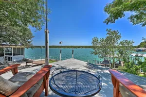 Image of Lakefront Brownwood Home with Private Boat Dock