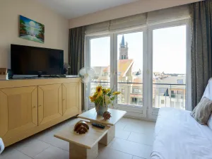 Image of Simplistic Apartment in Blankenberghe near Belgium Pier