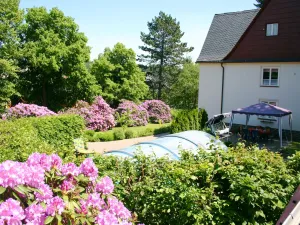 Image of Holiday homes for two people, with a swimming pool, in the Ore Mountains