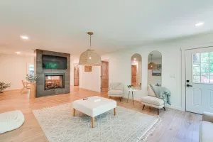 Image of Hot Tub + Fire Pit: Peaceful Gatlinburg Getaway!